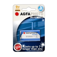 Agfaphoto 6LR61 9V Alkaline Battery 1 Pack Agfaphoto 6LR61 9V Alkaline Battery 1 Pack