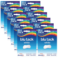 Mastice Adesivo Bostik Blu-Tack - 60g, Bianco, Riutilizzabile E Non Tossico - Foto 2