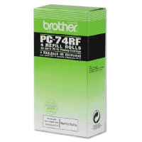 Brother PC 74 Original Four Pack Thermal Transfer Ribbons Brother PC 74 Original Four Pack Thermal Transfer Ribbons
