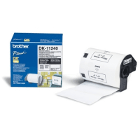 Brother DK 11240 Original P Touch White Labels 102mm x 51mm 600 Labels