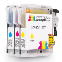Brother LC1100 C M Y LC1100RBWBP Compatible Colour Ink Cartridge 3 Pack