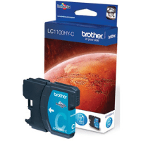 Brother LC1100HYC Cyan High Capacity Ink Cartridge Original Brother LC1100HYC Cyan High Capacity Ink Cartridge Original