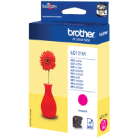 Brother LC121M Magenta Ink Cartridge Original Brother LC121M Magenta Ink Cartridge Original