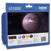 Brother LC1220 LC1220VALBP Original 4 Ink Cartridge Pack BK C M Y Brother LC1220 LC1220VALBP Original 4 Ink Cartridge Pack BK C M Y