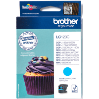 Brother LC123C Cyan Ink Cartridge Original