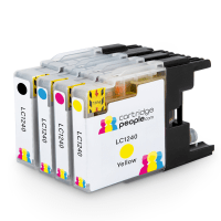 Brother LC1240 Compatible Black Colour 4 Ink Cartridge Pack
