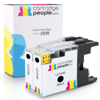 Brother LC1240BK Compatible Black Ink Cartridge TWINPACK Brother LC1240BK Compatible Black Ink Cartridge TWINPACK