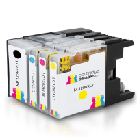 Brother LC1280XL Compatible High Capacity Black Colour 4 Ink Cartridge Pack