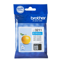 Brother LC3211C Cyan Ink Cartridge Original Brother LC3211C Cyan Ink Cartridge Original