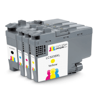 Brother LC3239XL Compatible High Capacity Black Colour Ink Cartridge 4 Pack