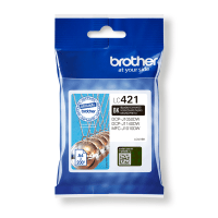 Brother LC421BK Black Ink Cartridge Original