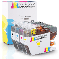 Brother LC421XL Compatible High Capacity Black Colour Ink Cartridge 4 Pack