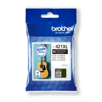 Brother LC421XLBK High Capacity Black Ink Cartridge Original Brother LC421XLBK High Capacity Black Ink Cartridge Original
