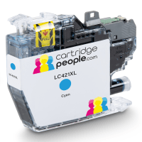 Brother LC421XLC Compatible High Capacity Cyan Ink Cartridge