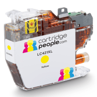 Brother LC421XLY Compatible High Capacity Yellow Ink Cartridge