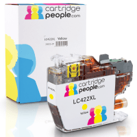Brother LC422XLY Compatible Yellow High Capacity Ink Cartridge Brother LC422XLY Compatible Yellow High Capacity Ink Cartridge