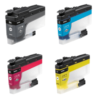 Brother LC427 BK C M Y Black and Colour Ink Cartridge 4 Pack Original