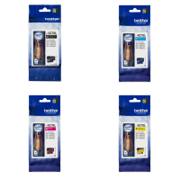 Brother LC427XL BK C M Y High Capacity Black and Colour Ink Cartridge 4 Pack Original