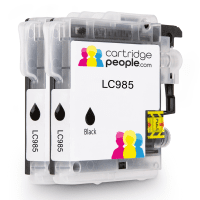 Brother LC985BK Compatible Black Ink Cartridge TWINPACK