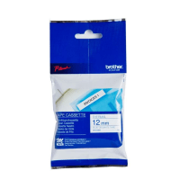 Brother MK233BZ Original P Touch Blue on White Tape 12mm x 8m Brother MK233BZ Original P Touch Blue on White Tape 12mm x 8m