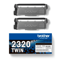 Brother TN 2320TWIN Black High Capacity Toner Cartridge Twin Pack Original Brother TN 2320TWIN Black High Capacity Toner Cartridge Twin Pack Original