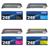 Brother TN 248 4 Toner Cartridge Multipack Original Brother TN 248 4 Toner Cartridge Multipack Original