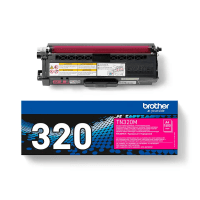 Brother TN 320M Magenta Toner Cartridge Original Brother TN 320M Magenta Toner Cartridge Original