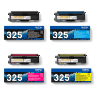 Brother TN 325BK C M Y Original High Capacity Black Colour Toner Cartridge 4 Pack Brother TN 325BK C M Y Original High Capacity Black Colour Toner Cartridge 4 Pack