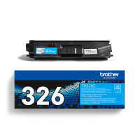 Brother TN 326C Cyan High Capacity Toner Cartridge Original Brother TN 326C Cyan High Capacity Toner Cartridge Original