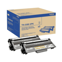 Brother TN 3380 Original High Capacity Toner Cartridge TWINPACK Brother TN 3380 Original High Capacity Toner Cartridge TWINPACK
