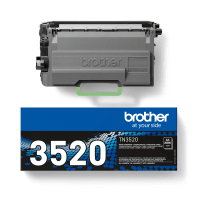 Brother TN 3520 Black High High Capacity Toner Cartridge Original
