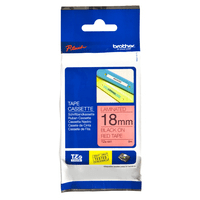 Brother TZE 441 Original P Touch Black on Red Tape 18mm x 8m Brother TZE 441 Original P Touch Black on Red Tape 18mm x 8m