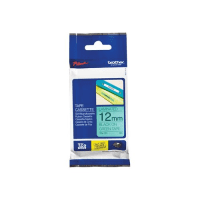Brother TZE 731 Original P Touch Black on Green Laminated Tape 12mm x 8m Brother TZE 731 Original P Touch Black on Green Laminated Tape 12mm x 8m