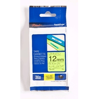 Brother TZE C31 Original P Touch Black on Fluorescent Yellow Laminated Tape 12mm x 5m Brother TZE C31 Original P Touch Black on Fluorescent Yellow Laminated Tape 12mm x 5m