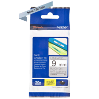 Brother TZe M921 Original Black on Matte Silver Labelling Tape Cassette 9mm x 8m Brother TZe M921 Original Black on Matte Silver Labelling Tape Cassette 9mm x 8m