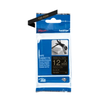 Brother TZe R334 Original Gold on Black Ribbon Tape Cassette 12mm x 4m Brother TZe R334 Original Gold on Black Ribbon Tape Cassette 12mm x 4m