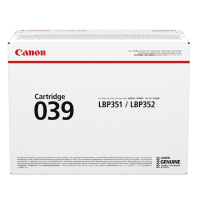 Canon 039 Black Toner Cartridge Original