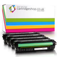 Canon 040H Compatible Black Colour High Capacity Toner Cartridge 4 Pack