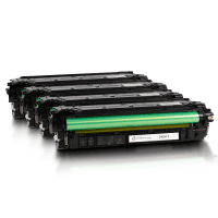 Canon 040H Compatible Black Colour High Capacity Toner Cartridge 4 Pack