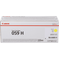 Canon 059H Yellow High Capacity Toner Cartridge Original