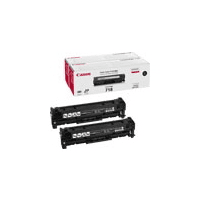 Canon 718BK 2662B005AA Original Black Toner Cartridge Twinpack Canon 718BK 2662B005AA Original Black Toner Cartridge Twinpack