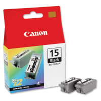 Canon BCI 15 8190A002 Original Black Ink Cartridge Twinpack