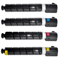 Canon C EXV47 Compatible Black Colour Toner Cartridge 4 Pack