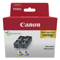 Canon CLI 36 1511B018 Original Colour Ink Cartridge Twinpack
