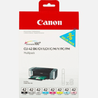 Canon CLI 42 6384B010 Original Black Colour Ink Cartridge 8 Pack