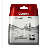Canon CLI 521BK Black Ink Cartridge Original Canon CLI 521BK Black Ink Cartridge Original