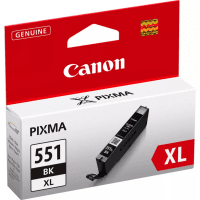 Canon CLI 551BKXL Black High Capacity Ink Cartridge Original Canon CLI 551BKXL Black High Capacity Ink Cartridge Original
