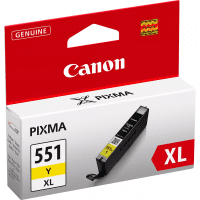 Canon CLI 551YXL Yellow High Capacity Ink Cartridge Original