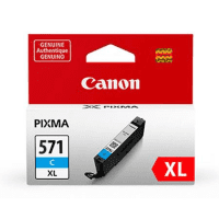 Canon CLI 571CXL Cyan High Capacity Ink Cartridge Original Canon CLI 571CXL Cyan High Capacity Ink Cartridge Original