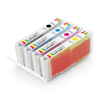 Canon CLI 571XL BK C M Y Compatible High Capacity Black Colour Ink Cartridge 4 Pack